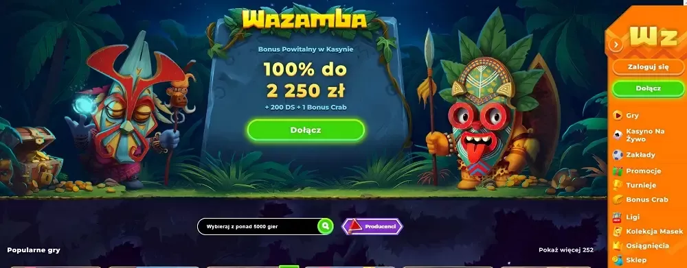 Wazamba bonusları