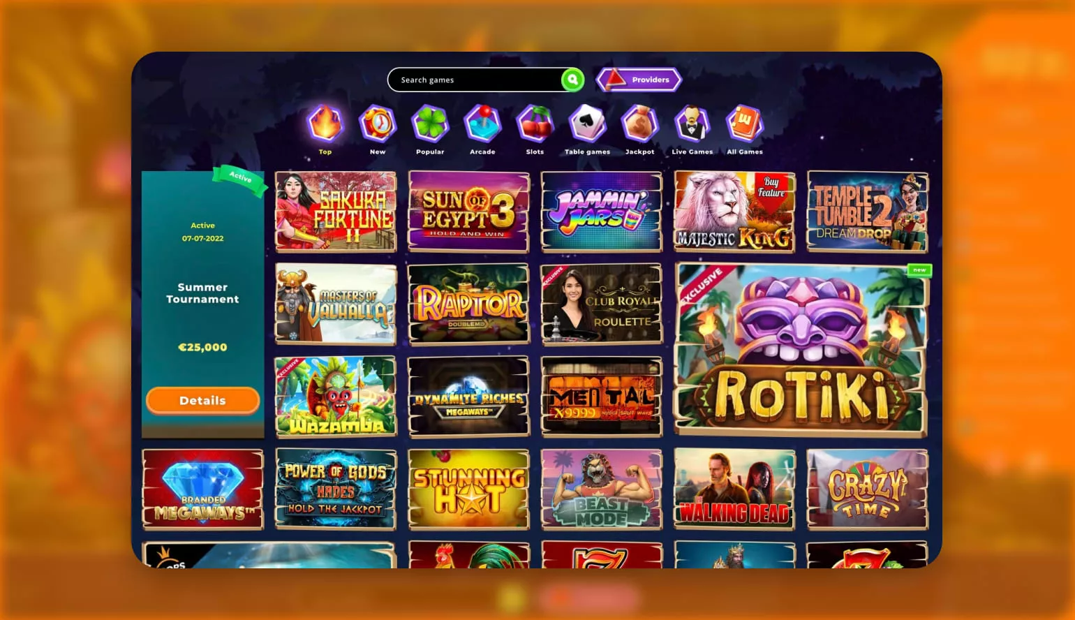 Wazamba casino