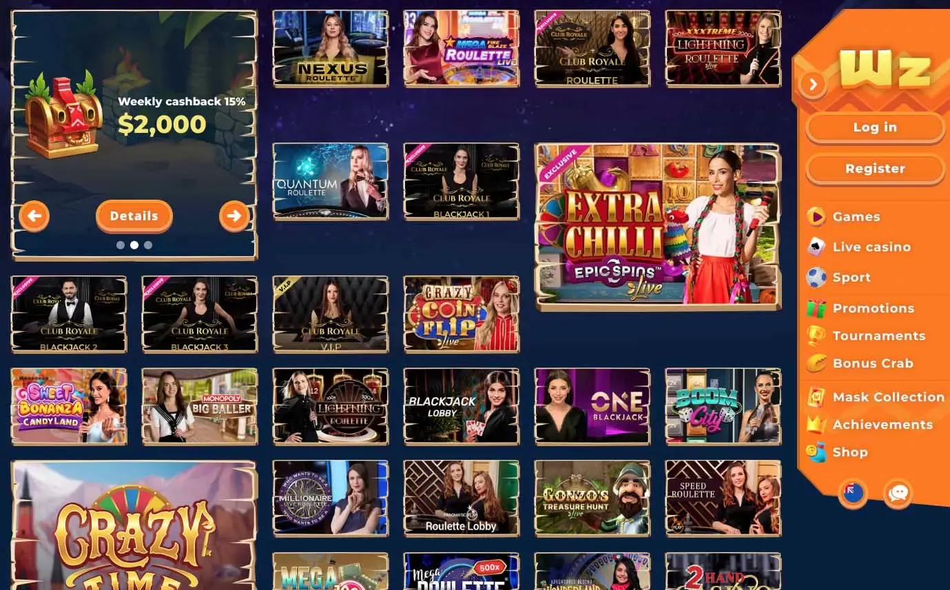 Wazamba στοιχήματα