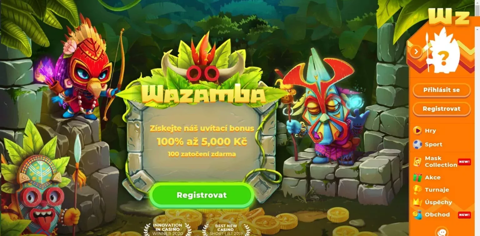 REGISTRACE + BONUS: Wazamba bonusy | Wazamba | 2026 | 3 Wazamba bonusy - ZÍSKEJ BONUS. Wazamba | 2026 | 7