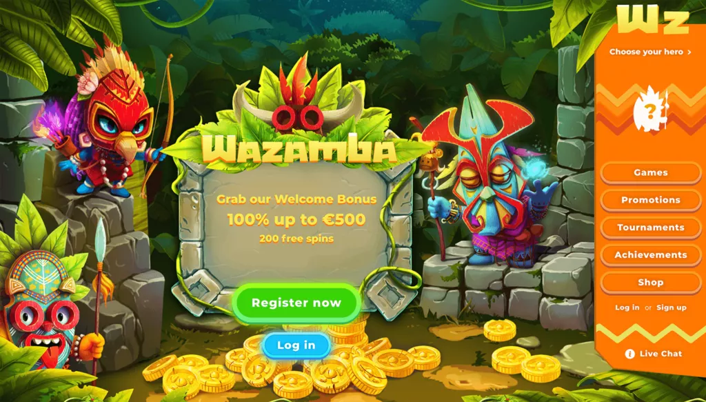 Wazamba kazino
